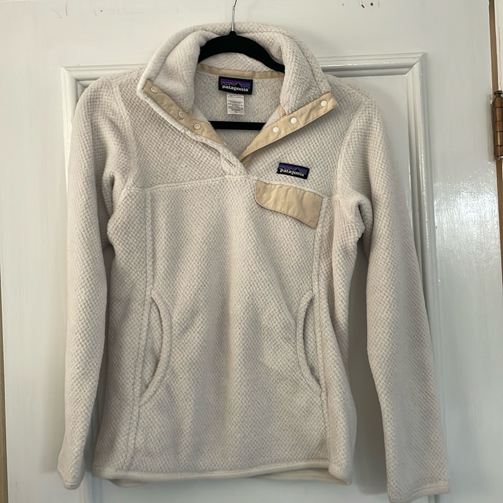 Patagonia Fleece Pullover Cream
